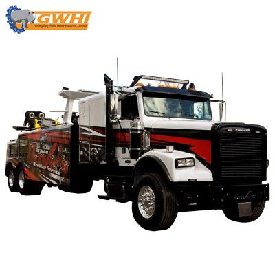 China Optional aluminum wehbe heavy metro 35 ton heavy duty towtruck wrecker light bar howo 40ton wrecker tow truck for sale