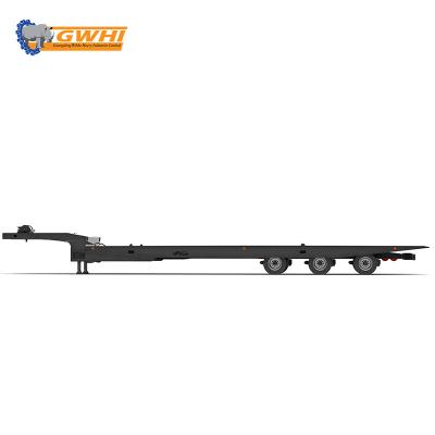 China Other Trailers Newly Building 3 Axles Professional Equipment Transport Big 50 Ton Trailer For Sale for sale