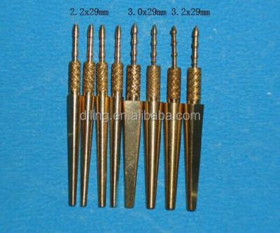 China Dental Brass Dental Studs With Single Dental Spike Stud With I-6-2 Shank for sale