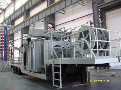 China 132KV Mobile Transformer Substation / Distribution Movable Power Substation for sale