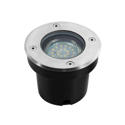 China Square DC12V 5W Outdoor Waterproof Cold White Adjustable Warm White Led Underground Light for sale