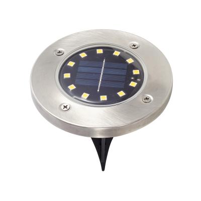 China Original Newunderground Lightsolar Ledunderground Solar Spike Garden Light and Solar Lamp for sale