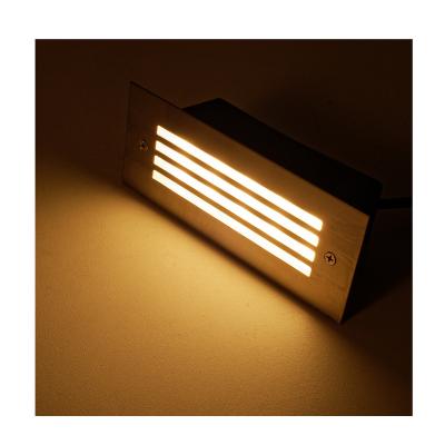 China 2 Years Warranty Modern Stair Lighting Controller 60 Steps Square Deco Stair Led Wall Lamp Stair Lights for sale