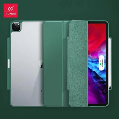 China Xundd Anti Theft For Pro 11 12.9 2021 iPad Case Leather Protective Tablets Cover For iPad Mini 6 Pencil Holder for sale