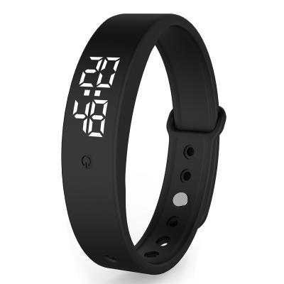 China New V9 Smart Bracelet 3G Smart Wristband With Body Temperature Monitoring Display Smart Band Vibration Reminder Smart Accurate Clock for sale