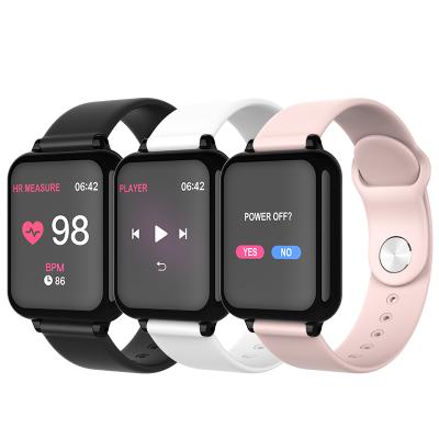 China Heart Rate Monitor Amazon Hot Smartwatch B57 Waterproof Smart Bracelet With Multi Languages ​​Phone Calls Message Reminder for sale