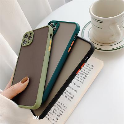 China Amazon Practical 2021 Hot Matte Phone Cover Accessories Frosted Translucent For iPhone XS XR 12 Case For iPhone 13 pro Max Cell Phone Case for sale