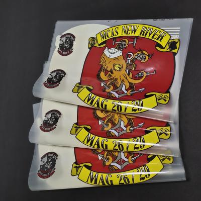 China DFA Viable Iron On Screen Printed Stickers T Shirt Printing Custom Plastisol Heat Transfers for sale