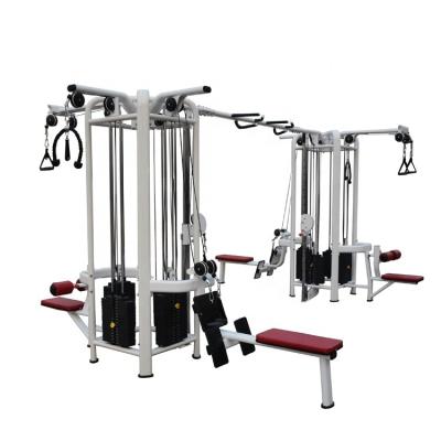 China Commercial Gym Fitness 8 Station Strength Stand Training Machine Multi Function Gym Equipment for sale