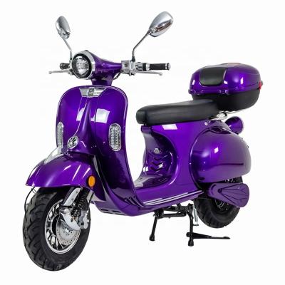 China Unisex Adult Classic Electric Motorcycle 1000W Motor VESPA CKD Delivery Electric Bike Vespa Mobility Scooter For Italy Market citycoco for sale