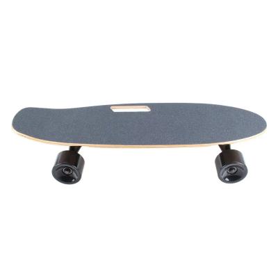 China Cheap unisex 4 wheel electric skateboard for adults small splint amplified skate electric panel remote control electric skateboard for sale