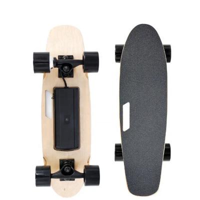 China Wholesale Price 80A Unisex Wheel Hardness Small Splint Boosted Electric Skate Board Remote Control Evolve Electric Skateboard for sale