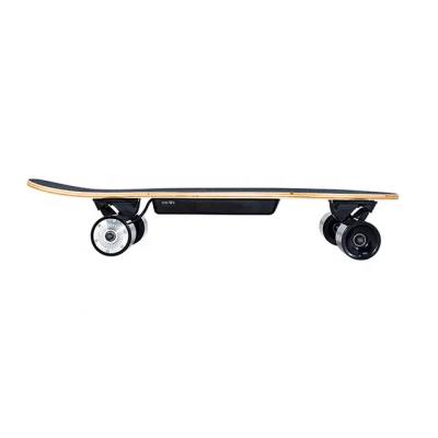 China Cheapest unisex white hard rock maple deep concave board low price PU full skate wheels skateboard for urban off road wheel one for sale