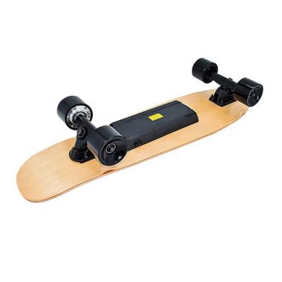 China 2023 Best Budget Skateboard Longboard Dual Hub Electric Motor Long Range Unisex Fast Speed ​​45kms/h Electric Skateboard for sale