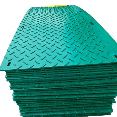 China Lightweight HDPE Plastic Ground Pad Mats 4*8 for sale