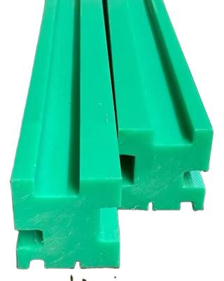 China Linear Plastic Construction UHMWPE Chain Conveyor Chain Guide Rail for sale