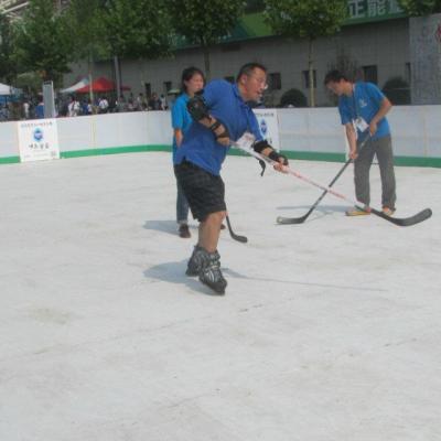 China Sports 15-20mm Thick Hockey Revolution Mainland Skateable Leisure , Type UHMWPE Artificial Ice Rink Backyard Tiles for sale