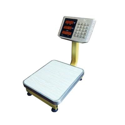 China 60kg With Backlight Digital Display Folding Platform Scale Electronic Heavy Electronic Express Scale 24*34cm for sale