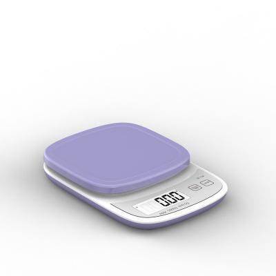 China With Tray Portable Kitchen Scale Multifunctional Digital Accurate Kitchen Scale Food Scale for sale