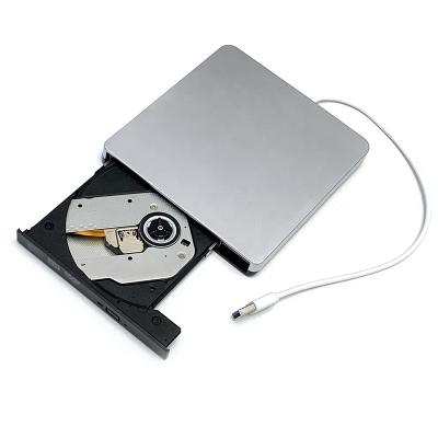 China External USB 3.0 External DVD ROM Dual Socket Player Burner Optical Drive For Laptop For Desktop for sale