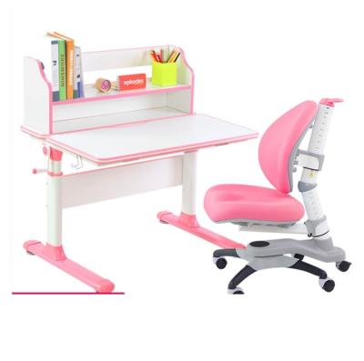 China Contemporary Kids Furniture Sets School With Height Chart And Chair Adjustable Children's Desk Chair For Home Use for sale