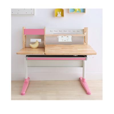 China China Supplier Contemporary Kids Writing With Shelf Height Adjustable Work Desk for sale