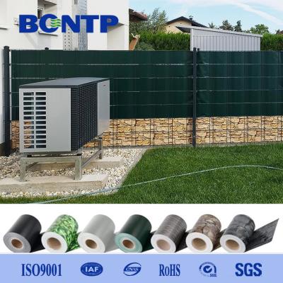 China DIY Easy Installation Outdoor Antil UV 19cm X 35 +20 clips Garden PVC Fencing Privacy Strip Tarpaulin Scre12en Fence for sale