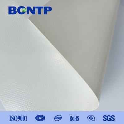 China Vlambestendige doek 850 g Block Out PVC bedekte polyester tralies tent Te koop