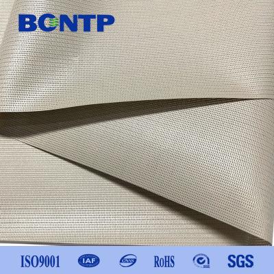 China Decorative 1% 3% 5% Openness Sun Shade Sunscreen Fabric For Roller Blinds Curtain for sale