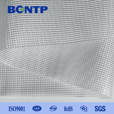 China Tear Resistant Flame Retardant PVC Transparent Mesh Fabric Transparent Mesh Tarpaulin for bag for sale