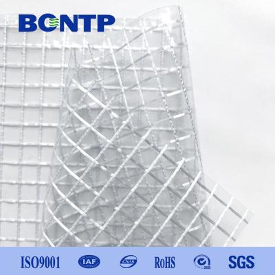 Cina Tessuti di poliestere trasparente di bambusa in PVC per prodotti per la casa impermeabili in vendita