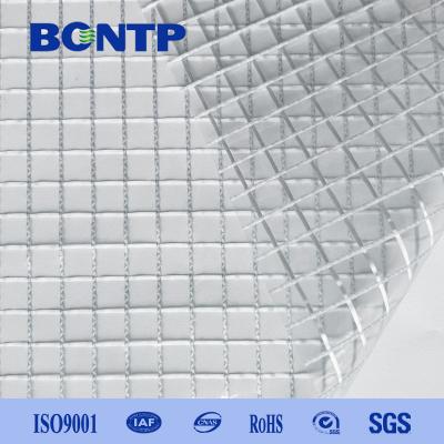 China 9x9 ontruim Venster van de de Filmtent van pvc van pvc het Transparante Mesh Fabric van pvc Tarp 1000d Te koop