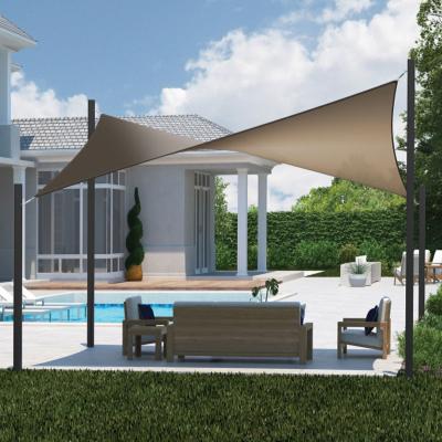 China High Quality Outdoor Commercial Patio HDPE Breathable Toldo Vela Toldo Vela Rectangular/Square/ Triangle 340 GSM Shade S for sale