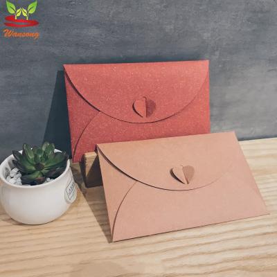 China Gift & 2022 Popular Craft Products Custom Red Paper Envelope Packaging, Screen Protectors Packaging for sale