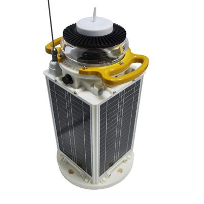 China 161.975MHz Shockproof Solar Powered Navigation Lights AIS Energy Efficiency for sale