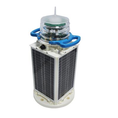 China 5NM IP68 Marine Solar Navigation Light Boy Marker mit Solarstrom und GPS zu verkaufen