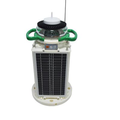 China Type 3 Solar LED Marine Lantern Fiberglass Housing With AIS Transponder for sale