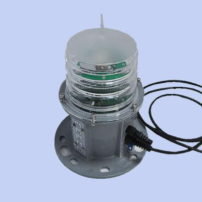 China Stand Alone IP67 Fiberglass LED Marine Lantern Buoy With GPRS Communicated for sale