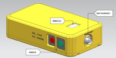 中国 ベイドゥー定位とGPRS通信を備えた携帯型個人定位ターミナル 販売のため