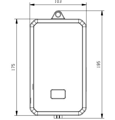 China High Precision Lithium Battery Charging  Portable Personal Positioning Terminal for sale