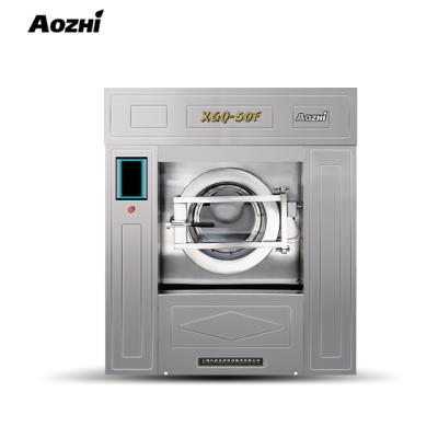 China 100kg full automatic industrial washing machine , laundry industrial washer for hotel,industrial laundry machine en venta