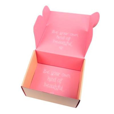 China 2022 New Style Disposable Logo Cardboard Mailer Skin Care Hot Selling Custom Shipping Boxes Packeging Box for sale