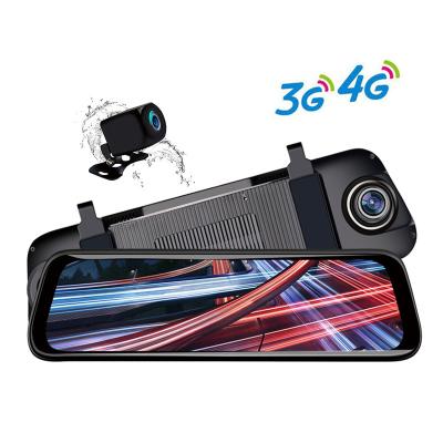 China Waterproof Hot Selling 9.66 Inch Full HD 1080P Streaming Media Driving Recorder DVR Camera Car Rearview Mirror Dash Cam With GPS Navigation for sale