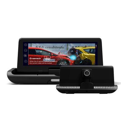 China 7 Inch GPS Navigation Dash Cam Dual Camera Factory Price Automotive Car DVR Car Recorder Black Box Car DVR Camera for sale