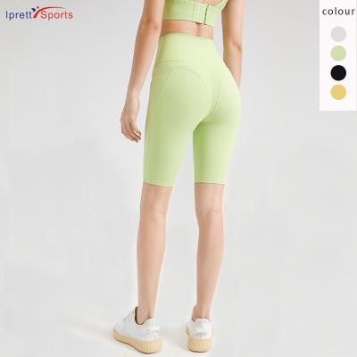 China High Quality Breathable Workout Shorts For Gym Women Sporty Women's Cycling Biker Quick Delivery Clothing Shorts for sale