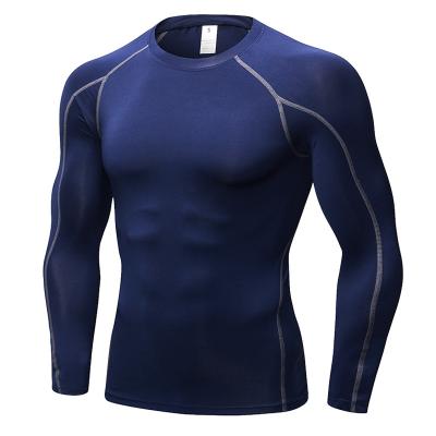 China Breathable Long Sleeve Baselayer Compression Top Selling Cool Dry Top For Men for sale