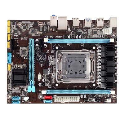 China X79 desktop computer LAG2011 M.2 motherboard interface supports DDR3 RECC memory E5 2680 CPU for sale