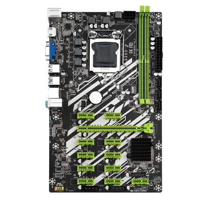 China High Pertormance Multi-slots Motherboard B250 Professional Desktop Motherboard Support 12 GPU Card for sale