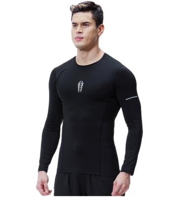 China New Style Breathable Customizable Seamless Gym Long Sleeve T-shirt Wear Quick Dry Top For Men for sale