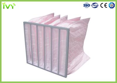 China Pocket F7 Bag Filter Synthetic Fiber Air Treatment Filters ODM for sale